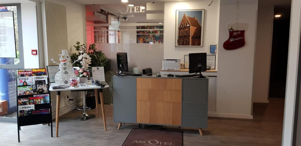 The Originals City, Hotel Ascotel, Lille Est Grand Stade Villeneuve-d'Ascq Ngoại thất bức ảnh